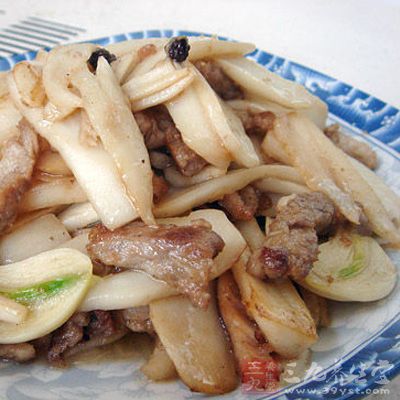 蘑菇炒山藥 蘑菇炒山藥