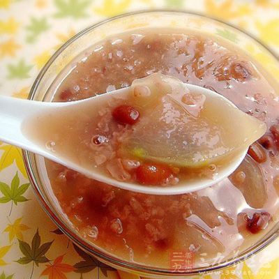 紅豆冬瓜湯