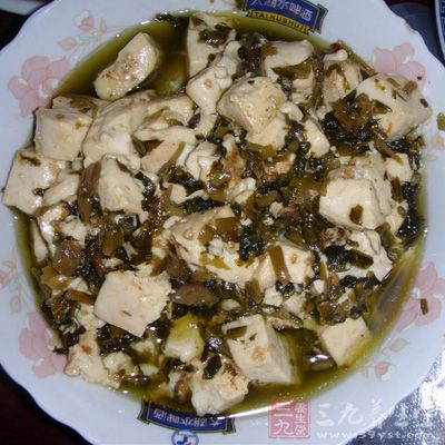 雪裡蕻炖豆腐