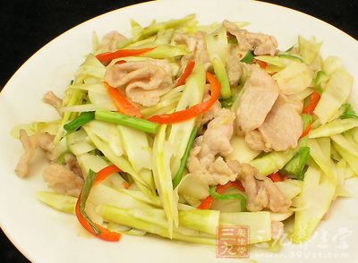 在春季吃竹筍,可以養陽,用豬瘦肉炒竹筍 在春季吃竹筍,可以養陽,用豬瘦肉炒竹筍