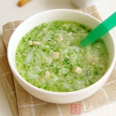 韭菜粳米粥