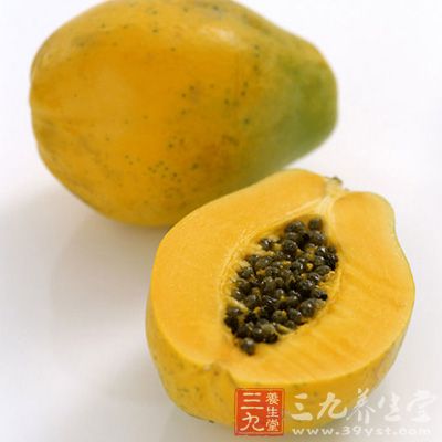 木瓜、冰糖、水 木瓜、冰糖、水
