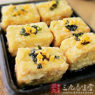 豆腐中富含優質植物蛋白 豆腐中富含優質植物蛋白