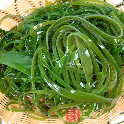 這些食物包括海帶、海參等海產品 這些食物包括海帶、海參等海產品