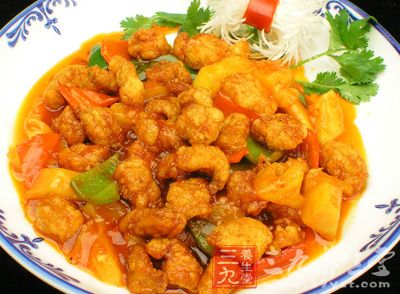 菠蘿咕咾肉
