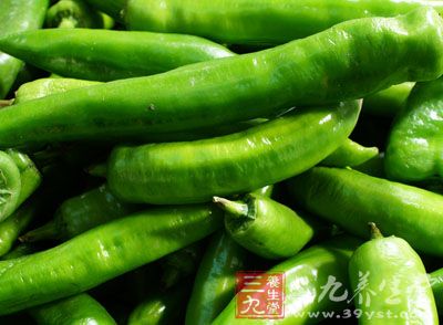 芝麻醬和青椒