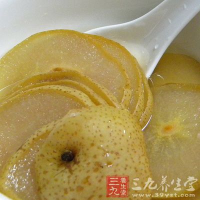 梨有利尿作用，夜尿頻者，睡前少吃