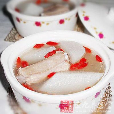 枸杞山藥湯可補腎止帶