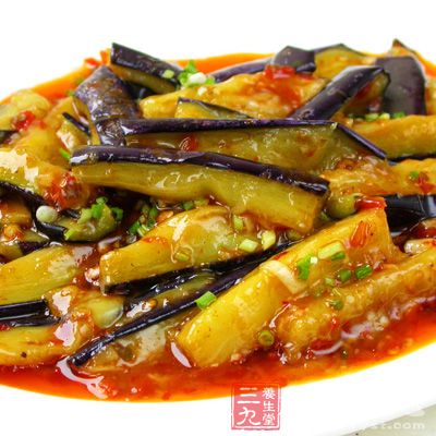 清蒸茄段減肥食譜