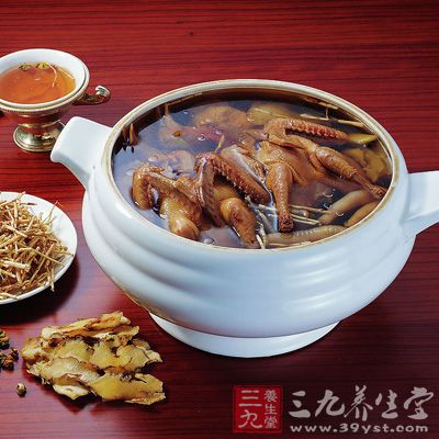 百合鹌鹑湯