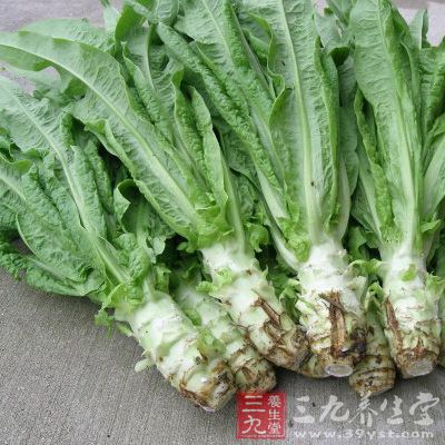 莴筍中的含碘量高