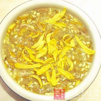 菊花粥可治風熱頭痛 菊花粥可治風熱頭痛