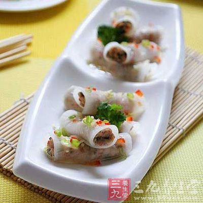 三鮮蘿卜卷 三鮮蘿卜卷