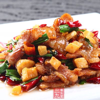 蘿卜炒臘肉 蘿卜炒臘肉