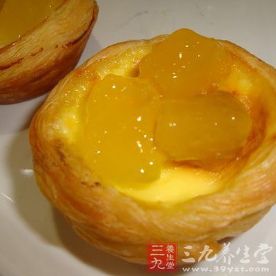黃桃蛋撻