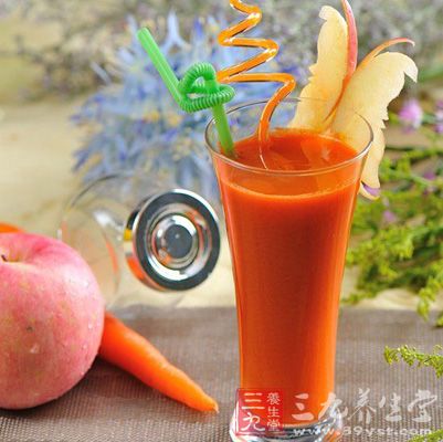 胡蘿卜蘋果汁