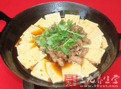 羊肉炖豆腐