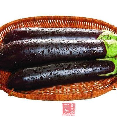 茄子含豐富的維生素P