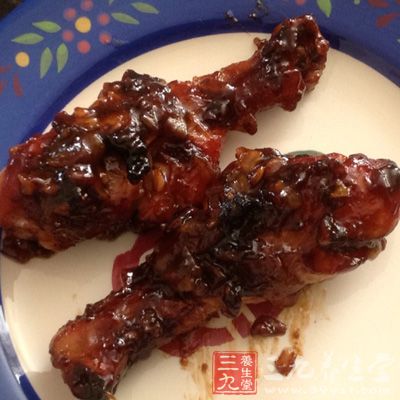 大蒜烤雞味道美味