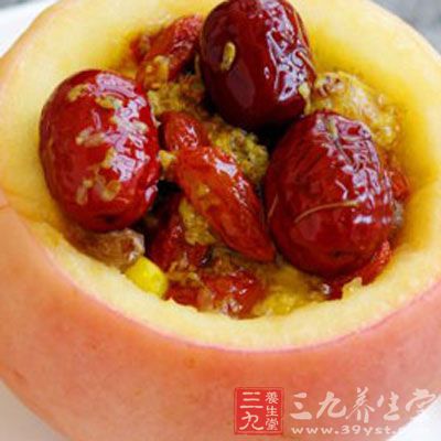 枸杞釀蘋果
