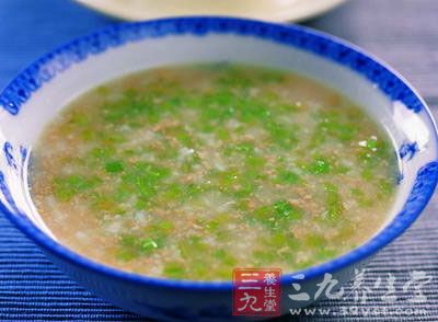 芹菜養肝粥