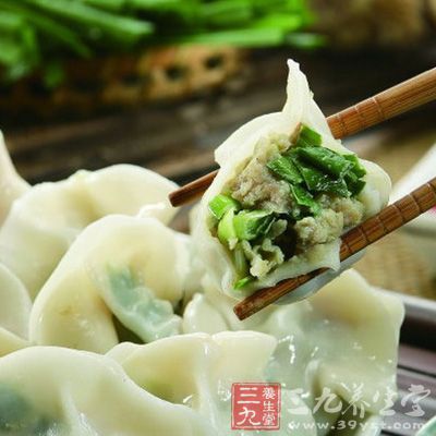 豬肉韭菜餃子
