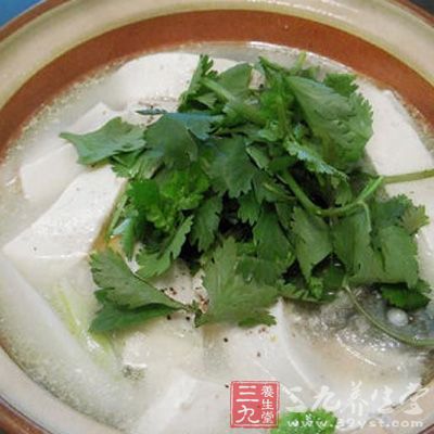 山藥豆腐湯