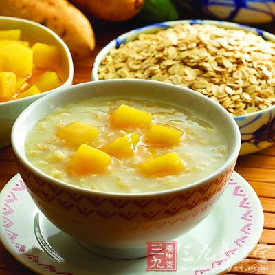 紅薯麥片粥