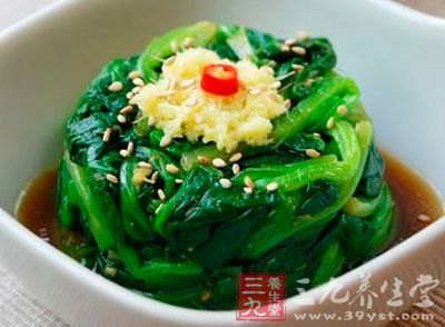 白燒菠菜