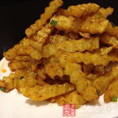 炸土豆條