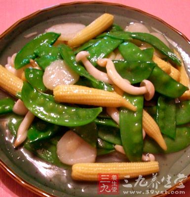 香菇荷蘭豆炒馬蹄