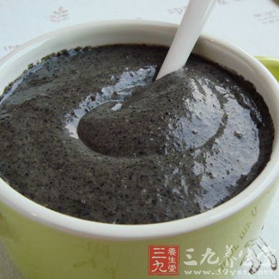黃豆黑芝麻糊