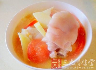 甘蔗木瓜豬蹄湯