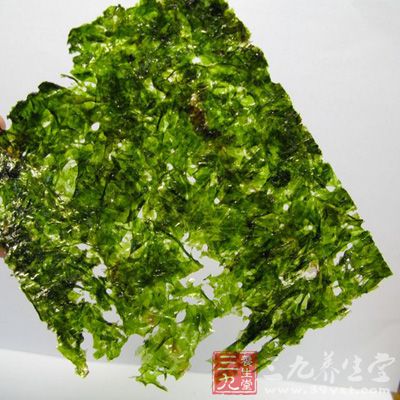 紫菜所含的多糖具有明顯增強細胞免疫和體液免疫功能