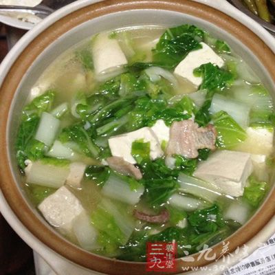 白菜豆腐鍋