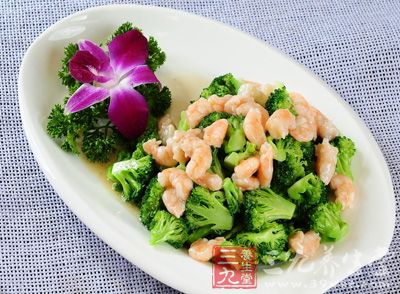 未西蘭花炒蝦仁