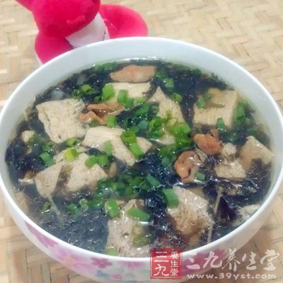 豆腐肉片紫菜湯 豆腐肉片紫菜湯