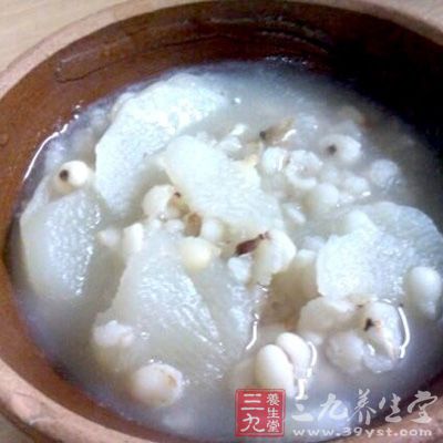 薏仁山藥粥