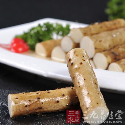 山藥味甘，性涼潤，入肺、脾、腎經
