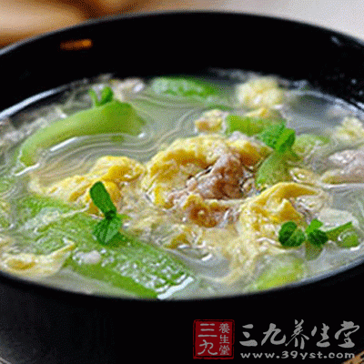 雜菌粉絲蛋湯