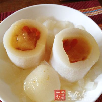 白蘿卜炖蜂蜜