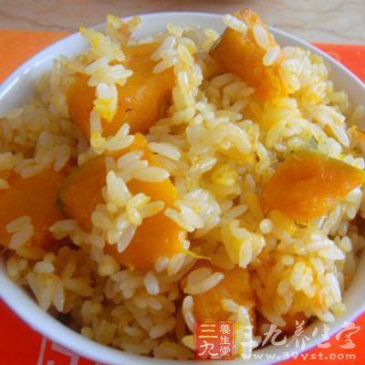 南瓜飯是南瓜烹饪中最為常見的一種做法