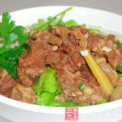 搾菜肉絲面