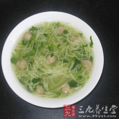 蝦仁丸子湯面
