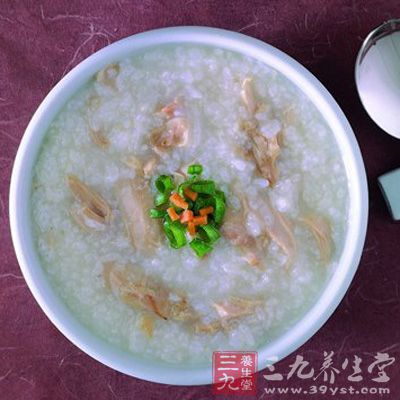 姜蔥雞肉粥