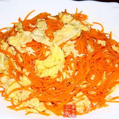 胡蘿卜炒蛋