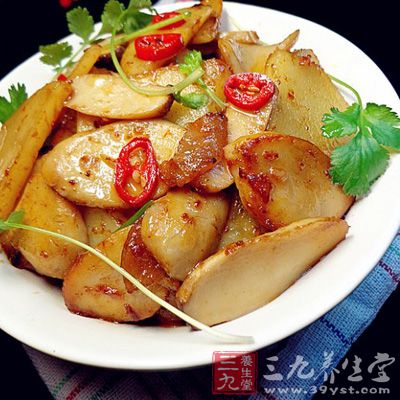 杏鮑菇焖土豆片
