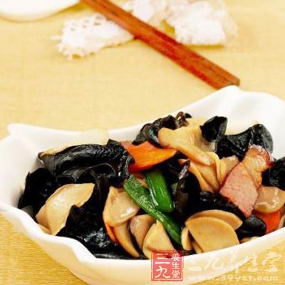 熏臘肉炒杏鮑菇