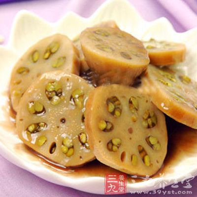 綠豆填藕