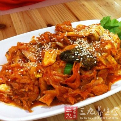 韓式泡菜炒五花肉 韓式泡菜炒五花肉